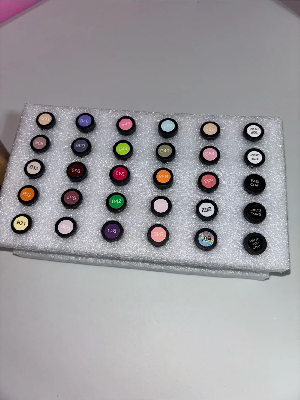 JODSONE 60 Color Gel Nail Polish Kit UV LED Lamp Complete Set New